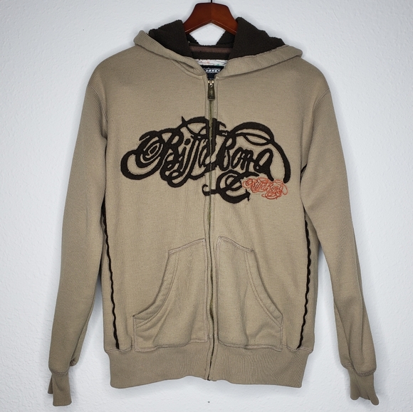 Billabong Other - Vintage Billabong Mens Embroidered Logo Full Zip Hoodie Size M Preppy Y2K Fleece